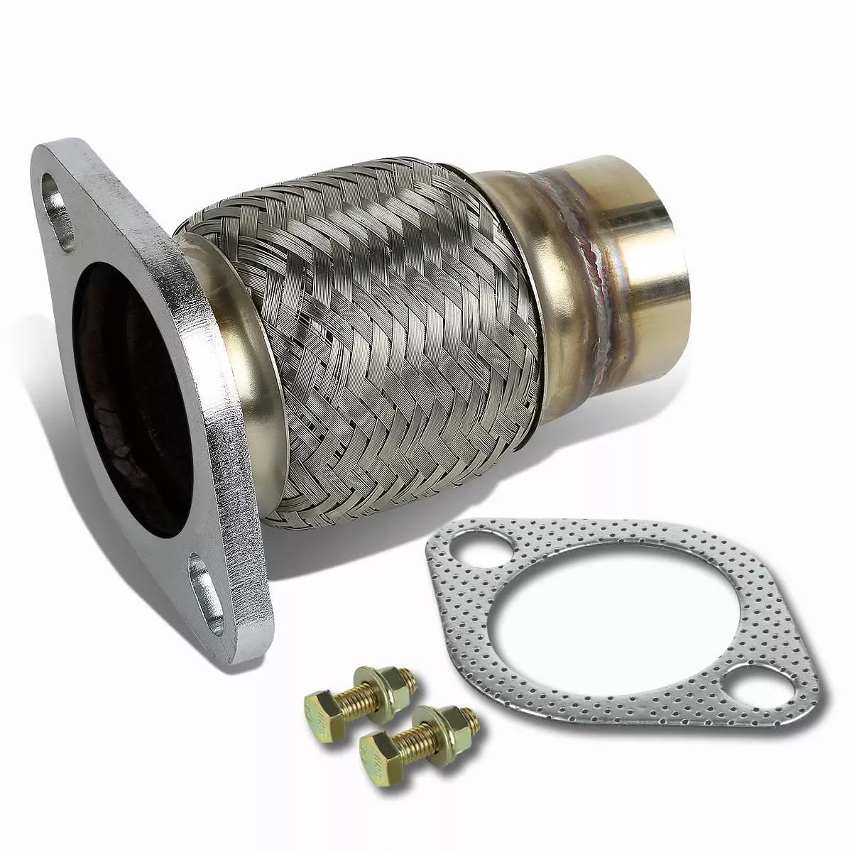 00-08-ford-2-00-flex-pipe-5-75-length-2-bolt-flange 00-08 Ford 2.00" Flex Pipe 5.75" Length 2-Bolt Flange