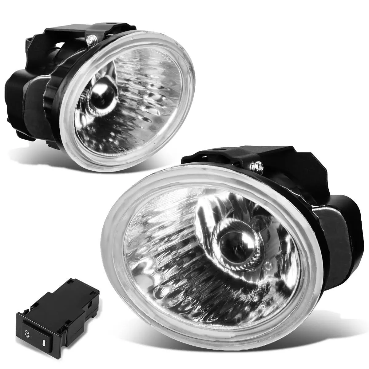 02-07-nissan-altima-murano-infiniti-fx-clear-fog-lights-w-switch 02-07 Nissan Altima Murano Infiniti FX Clear Fog Lights w/ Switch