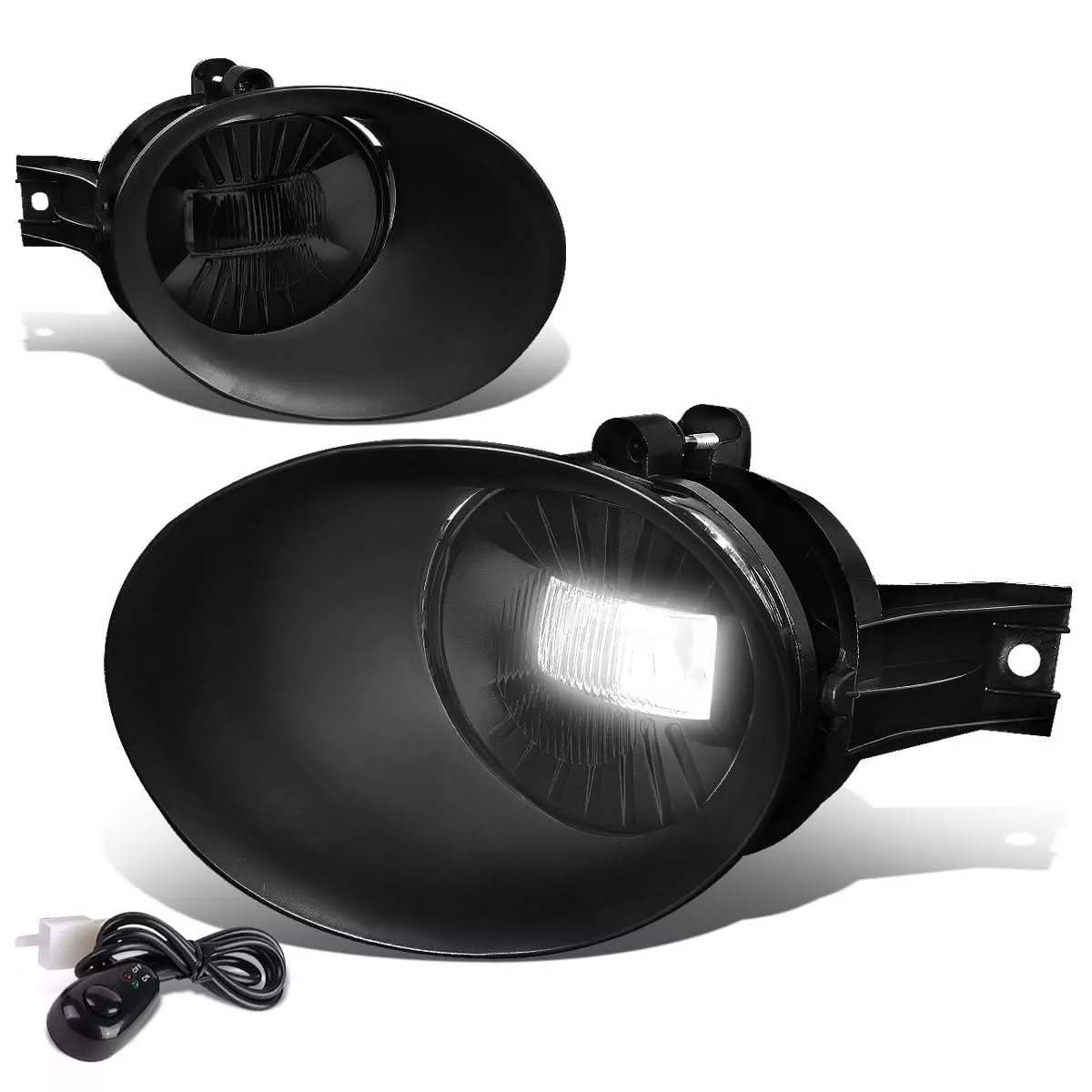 02-09-dodge-ram-fog-lights-w-switch-bezel-smoke 02-09 Dodge Ram Fog Lights w/ Switch & Bezel - Smoke