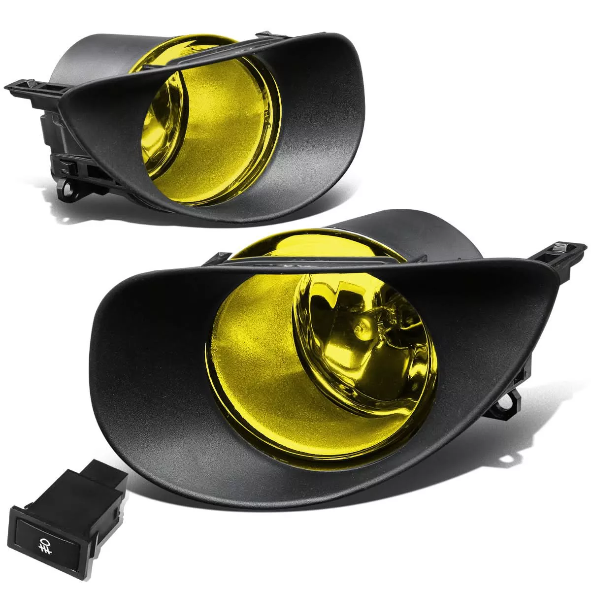 06-08-toyota-yaris-hatchback-fog-lights-with-switch-bezel-h11 06-08 Toyota Yaris Hatchback Fog Lights with Switch & Bezel H11