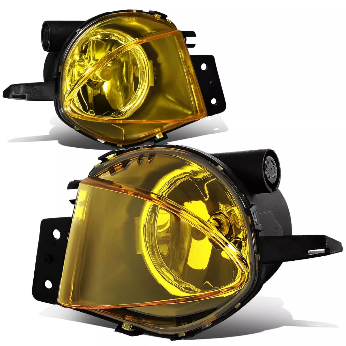 06-09-bmw-3-series-e90-amber-fog-lights 06-09 BMW 3 Series E90 Amber Fog Lights