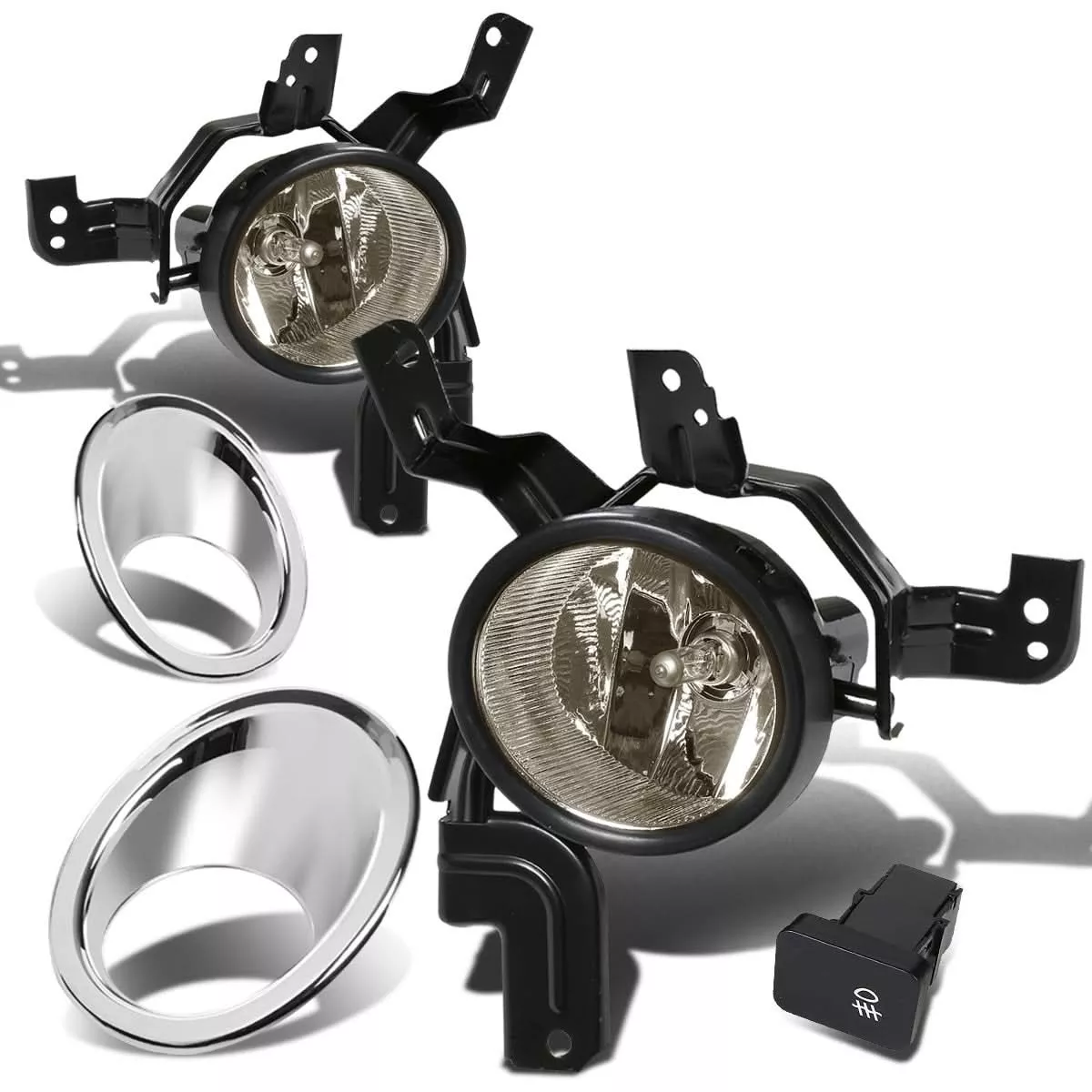 07-09-honda-cr-v-fog-lights-w-switch-chrome-bezel-h11-smoke 07-09 Honda CR-V Fog Lights w/ Switch & Chrome Bezel H11 Smoke