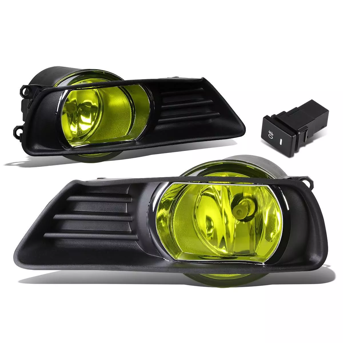 07-09-toyota-camry-fog-lights-w-switch-h11-bulb-amber 07-09 Toyota Camry Fog Lights w/ Switch H11 Bulb Amber