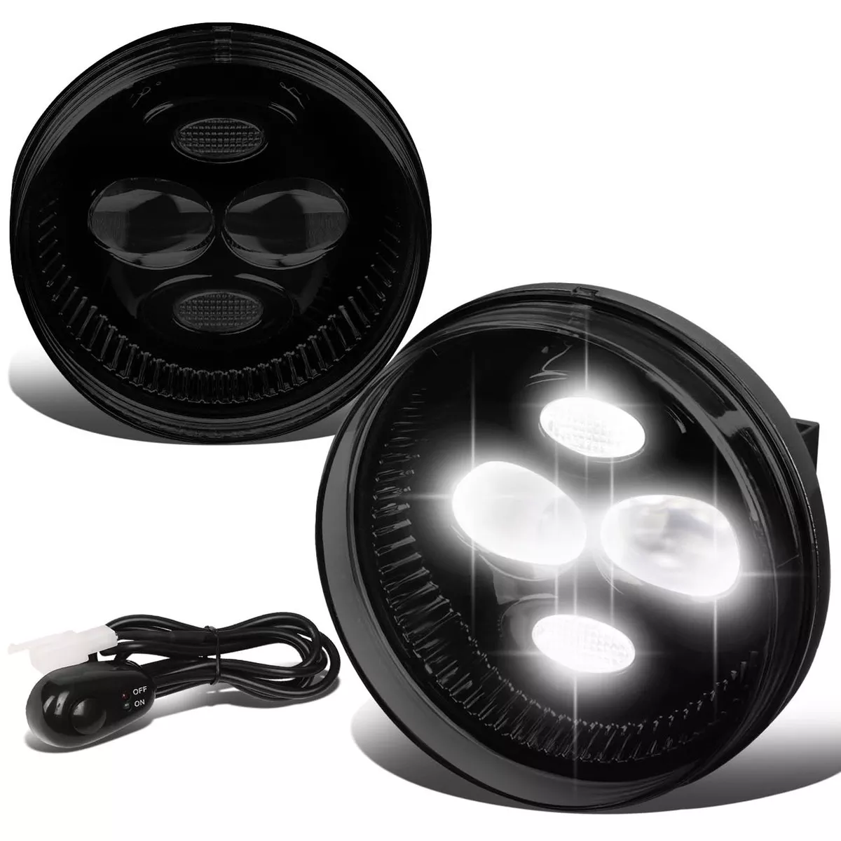 07-14-gmc-sierra-2500hd-3500hd-07-13-sierra-1500-led-smoked-fog-lights 07-14 GMC Sierra 2500HD 3500HD / 07-13 Sierra 1500 LED Smoked Fog Lights