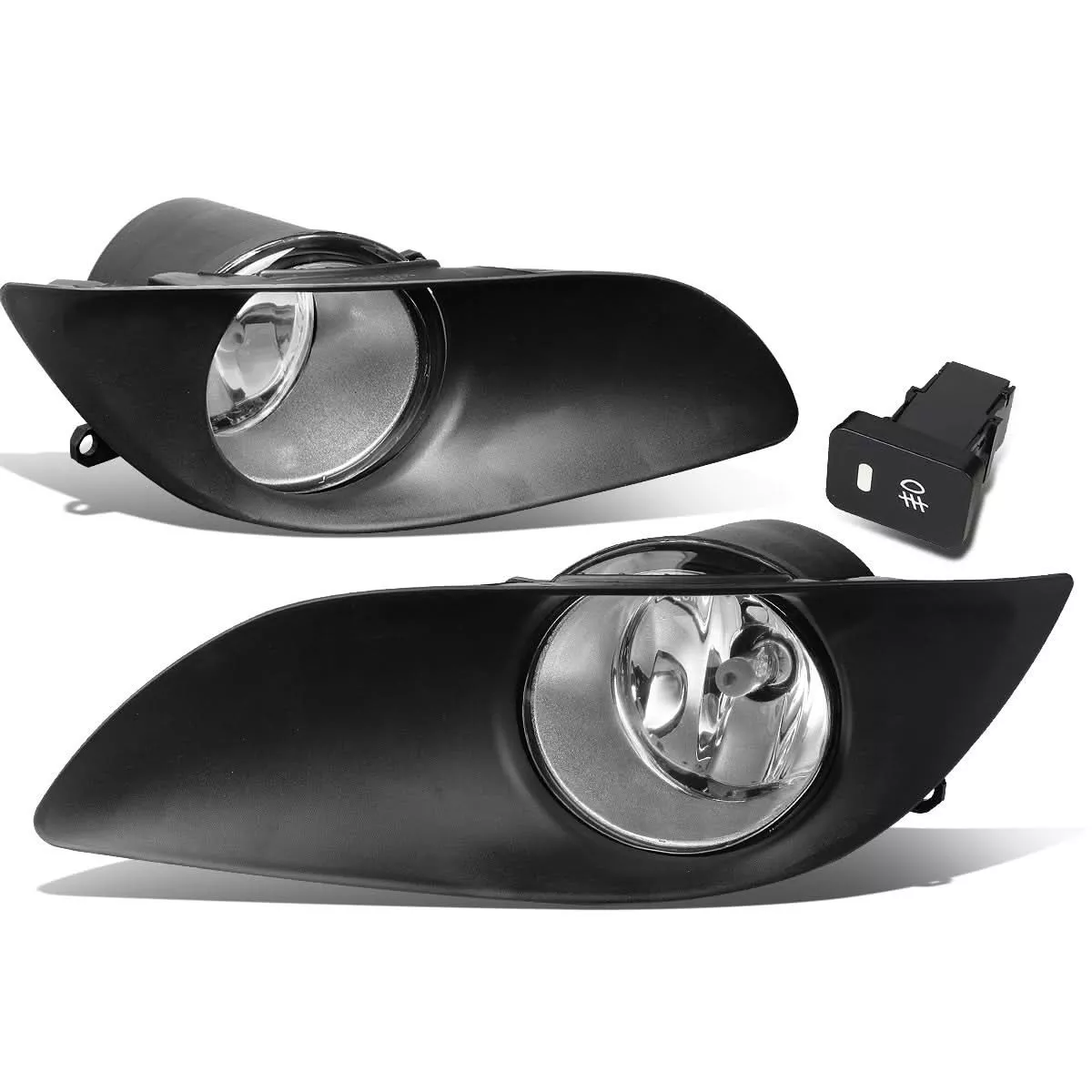 09-11-toyota-yaris-hatchback-fog-lights-w-switch-h11-bulb-clear 09-11 Toyota Yaris Hatchback Fog Lights w/ Switch & H11 Bulb - Clear