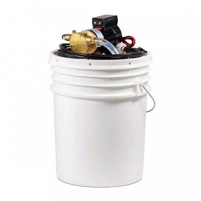 12v-commercial-grade-portable-oil-change-bucket 12V Commercial Grade Portable Oil Change Bucket