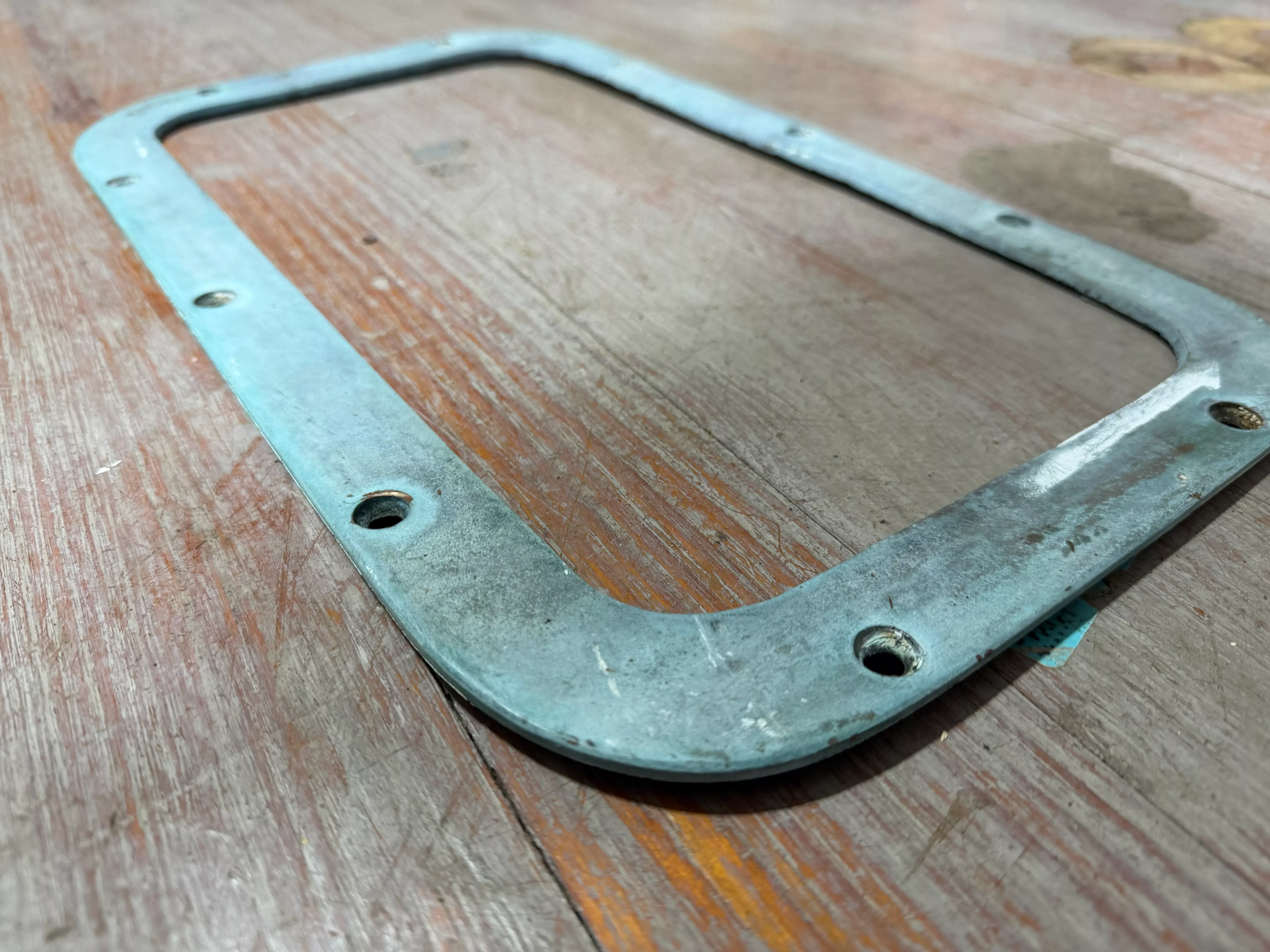 14 1/2" Long x 7 1/2" Wide Bronze Port Rim Trim