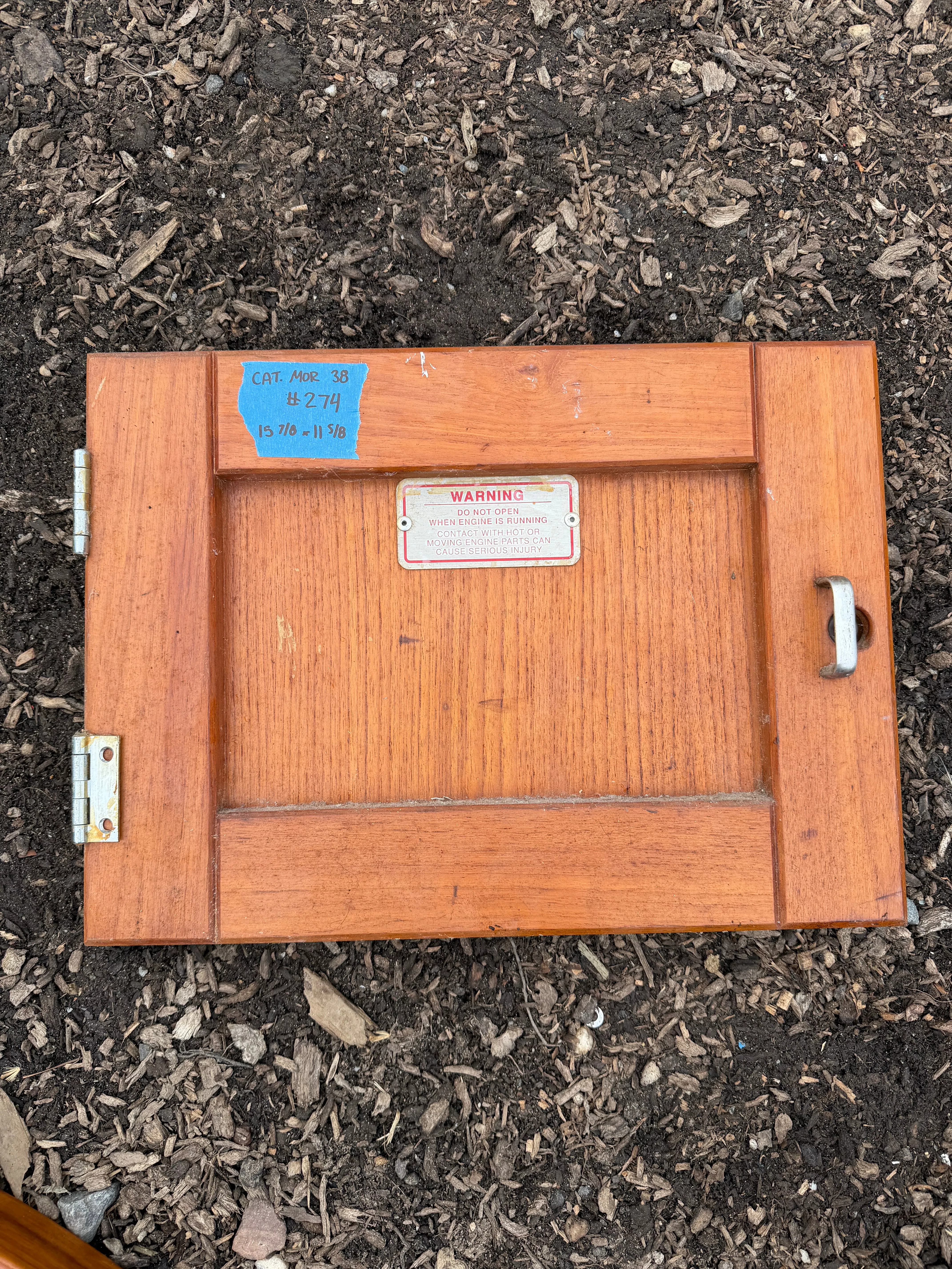 15 7/8" x 11 5/8" - Catalina Morgan 38 Cabinet Door - #274