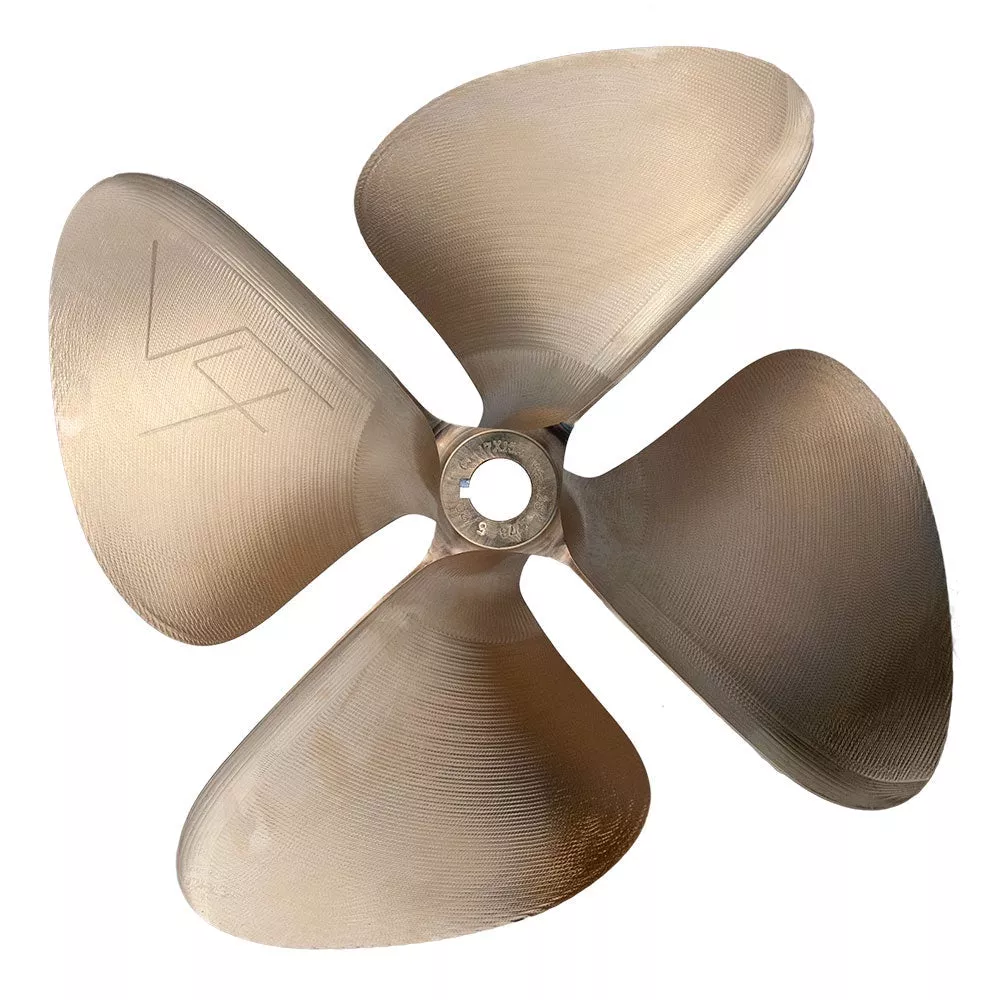 #1763 - OJ WakePro V4 4 Blade 16" x 13" LH 1 1/4" Propeller