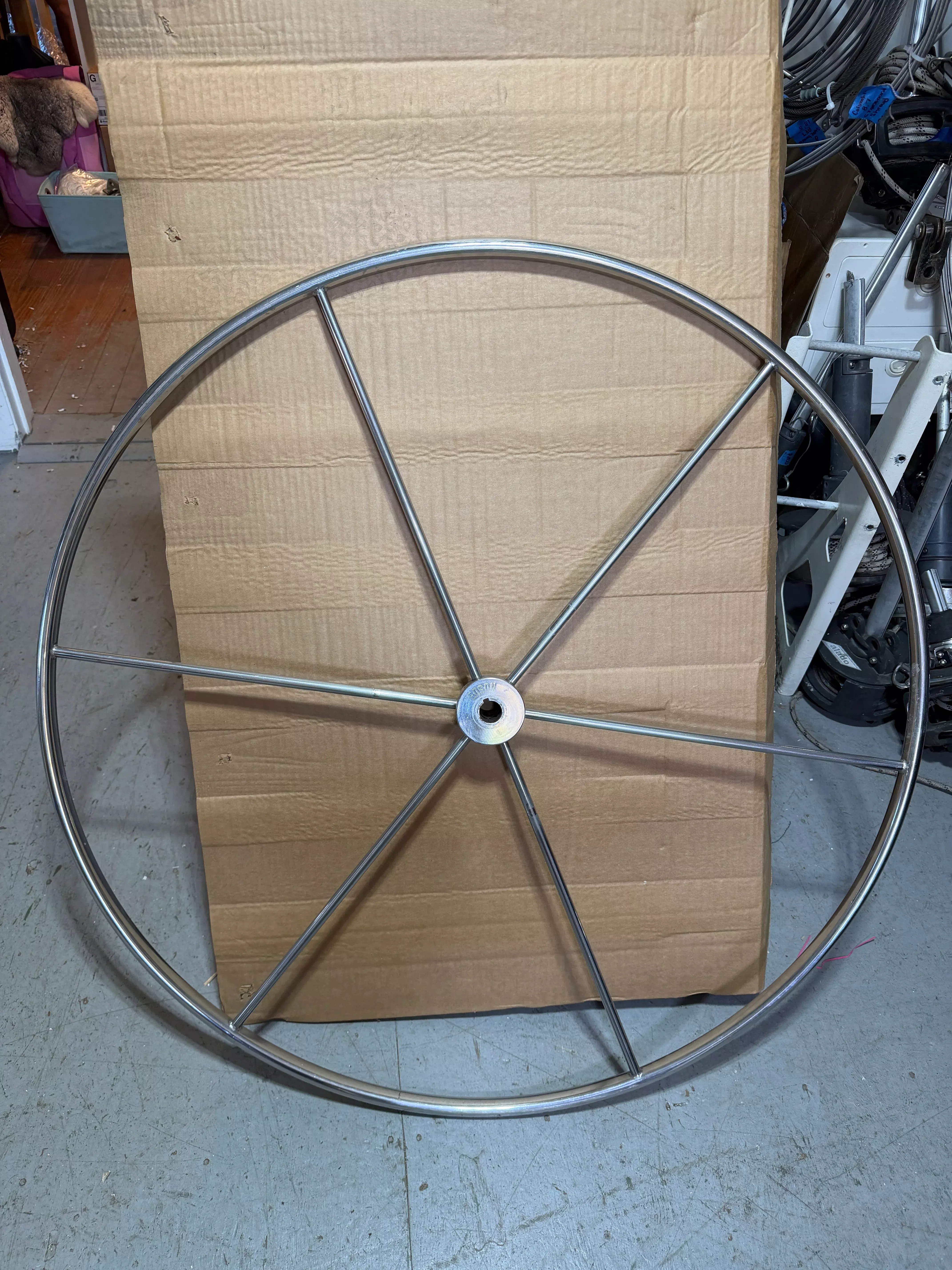 40-edson-wheel-1-straight-keyed-shaft 40" Edson Wheel - 1" Straight Keyed Shaft