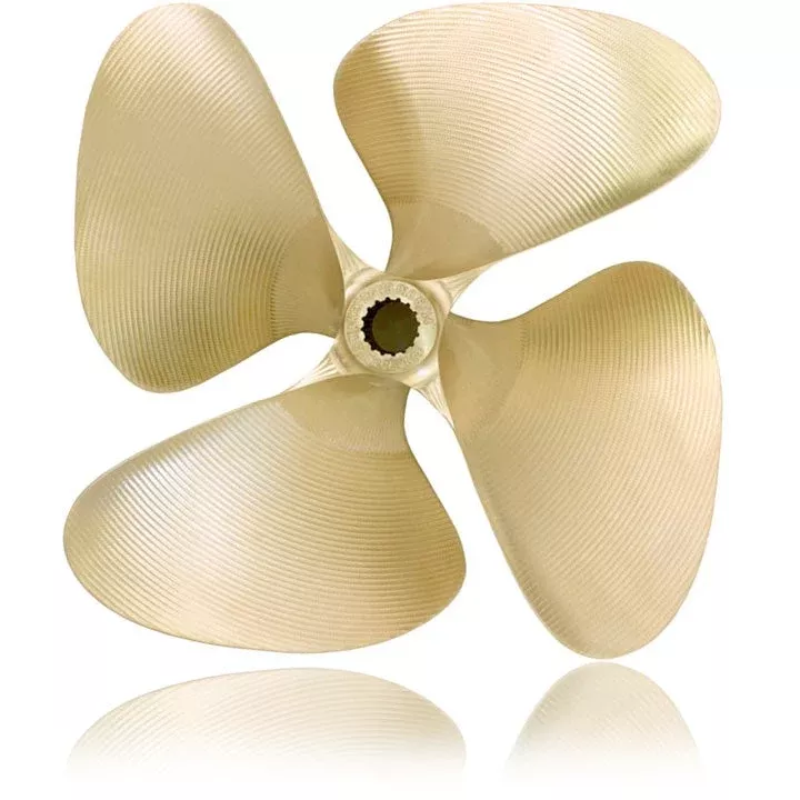 #847 - OJ WakePro V3 4 Blade 17" x 1" LH Splined Propeller
