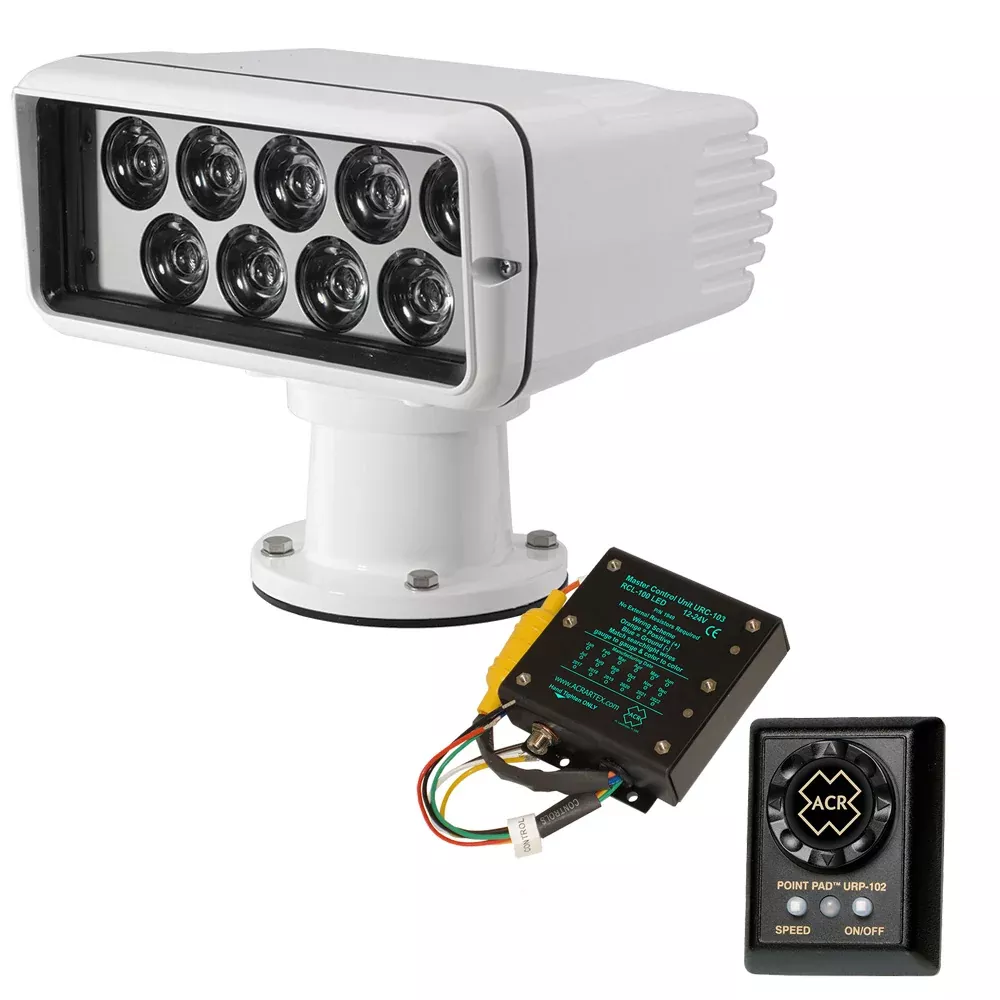 acr-rcl100-led-searchlight-kit-1224v-white-1951 ACR RCL100 LED Searchlight Kit 1224V White 1951