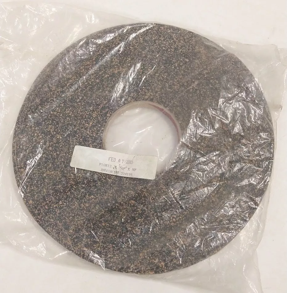 Adhesive Rubber Cork Tape, 1/2" Width x 50' Length