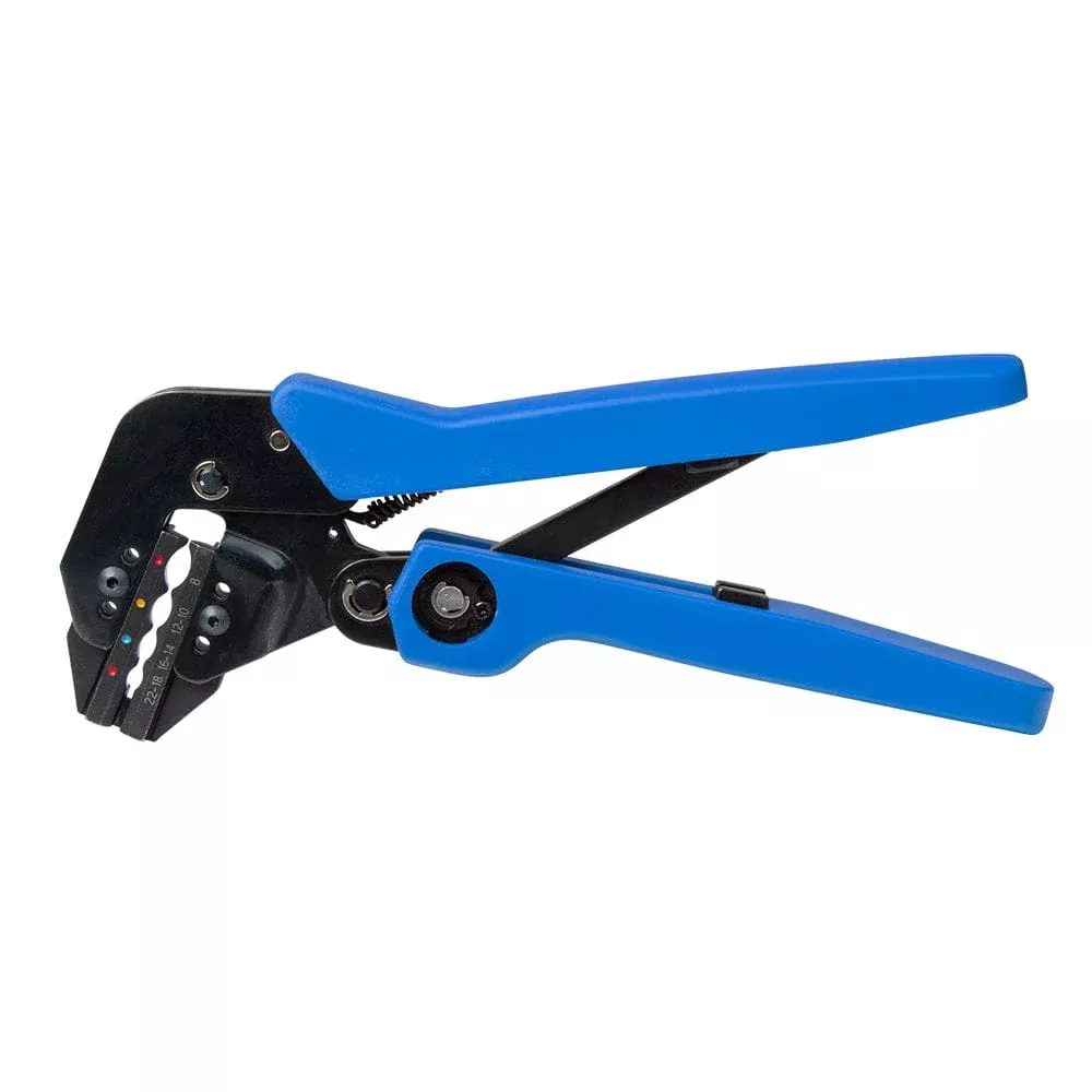 ancor-angled-22-to-8-awg-single-crimp-ratcheting-crimper-703015 Ancor Angled 22 to 8 AWG Single Crimp Ratcheting Crimper 703015