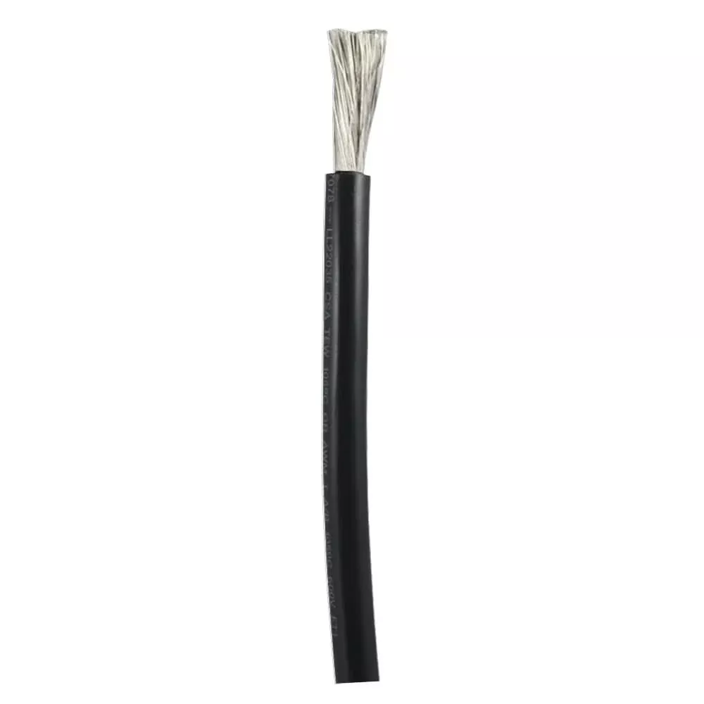 Ancor Black 1/0 AWG Battery Cable - Sold By The Foot [1160-FT]
