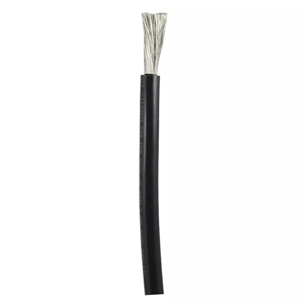 Ancor Black 10 AWG Battery Cable Sold By The Foot 1160FT