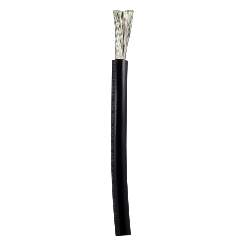 ancor-black-6-awg-battery-cable-sold-by-foot-1120ft Ancor Black 6 AWG Battery Cable Sold By The Foot 1120FT