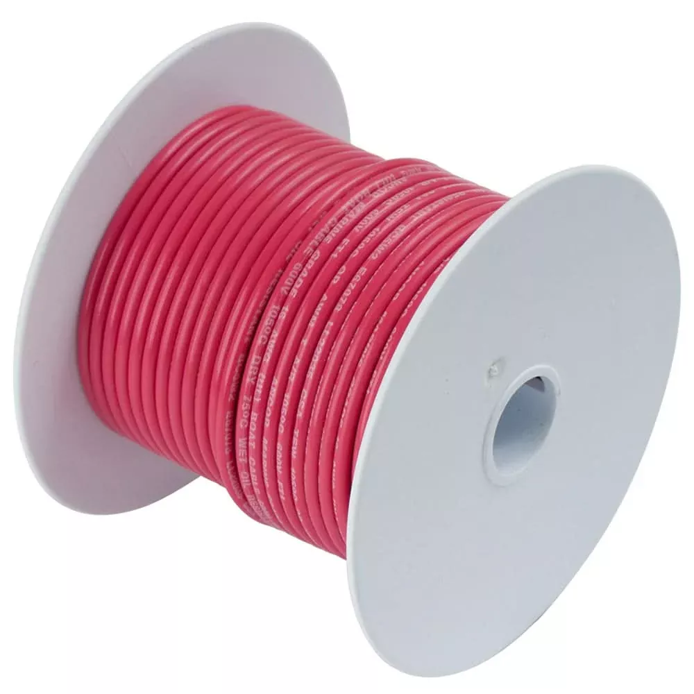 Ancor Red 2 AWG Battery Cable 100 114510