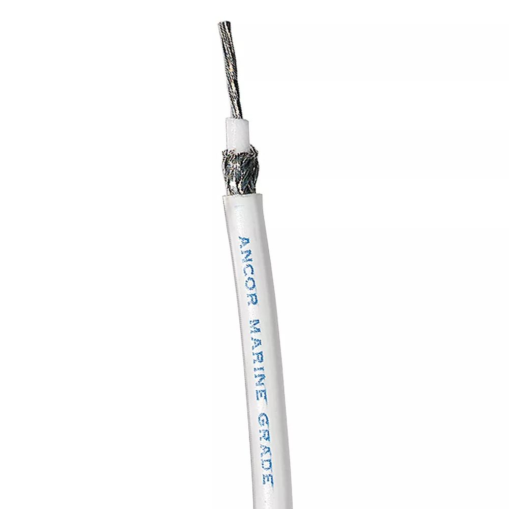 ancor-rg-8x-white-tinned-coaxial-cable-250-39 Ancor RG 8X White Tinned Coaxial Cable - 250'
