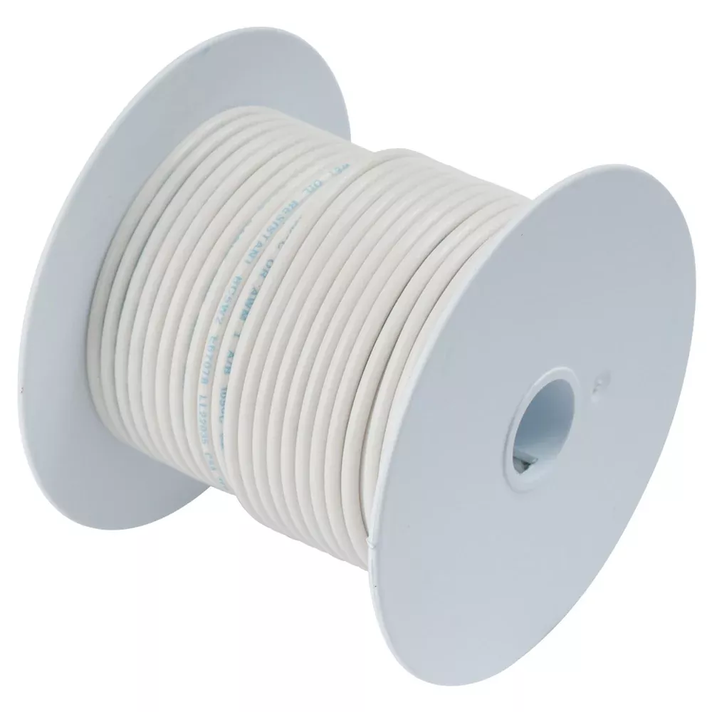 ancor-white-18-awg-tinned-copper-wire-100-100910 Ancor White 18 AWG Tinned Copper Wire 100 100910