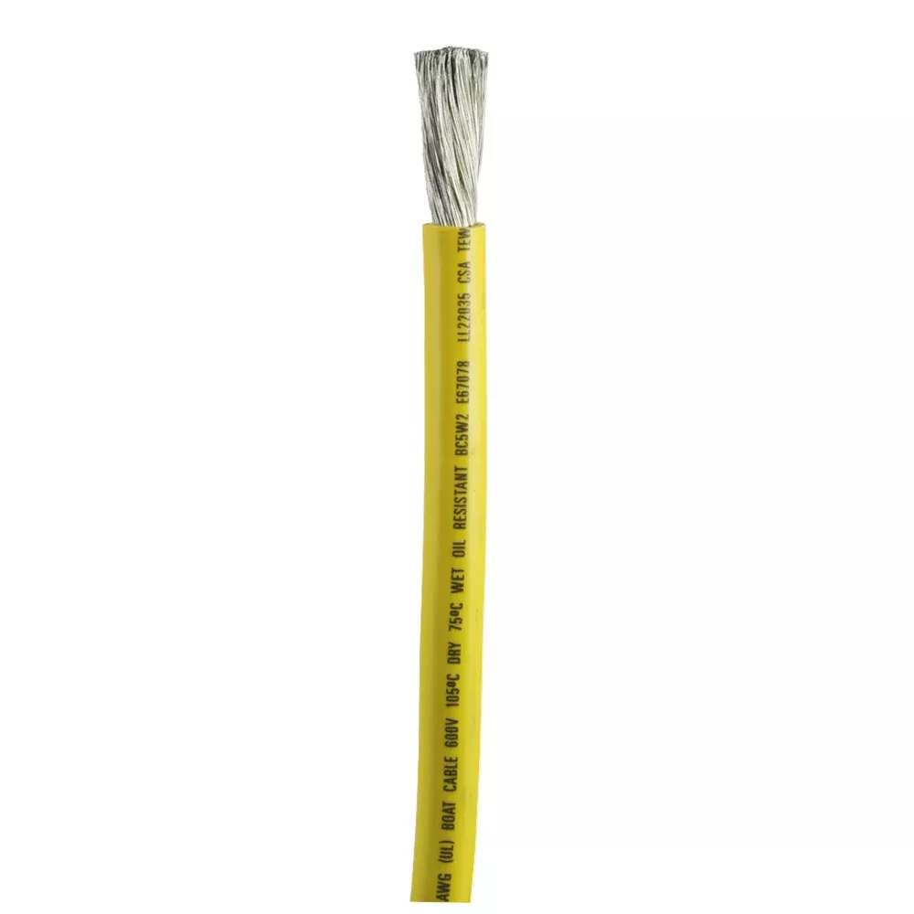ancor-yellow-10-awg-battery-cable-sold-by-foot-1169ft Ancor Yellow 10 AWG Battery Cable Sold By The Foot 1169FT