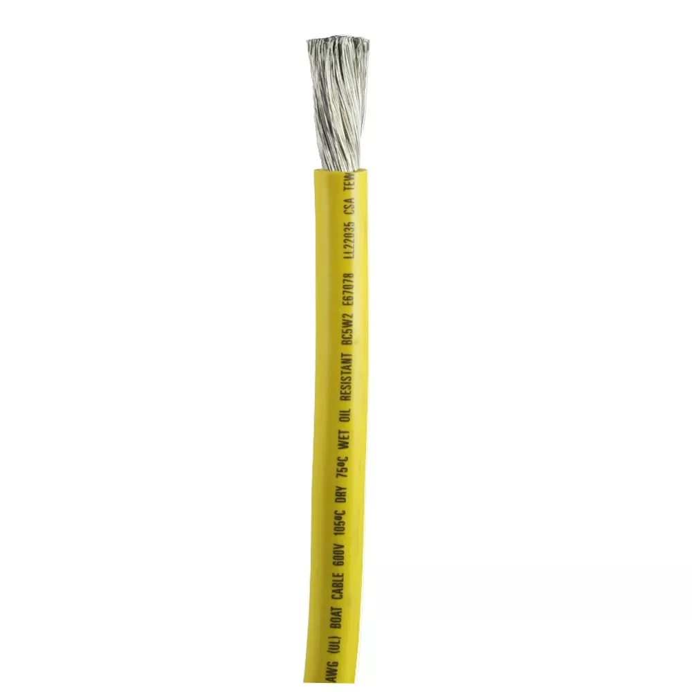 Ancor Yellow 2/0 AWG Battery Cable - Sold By The Foot [1179-FT]
