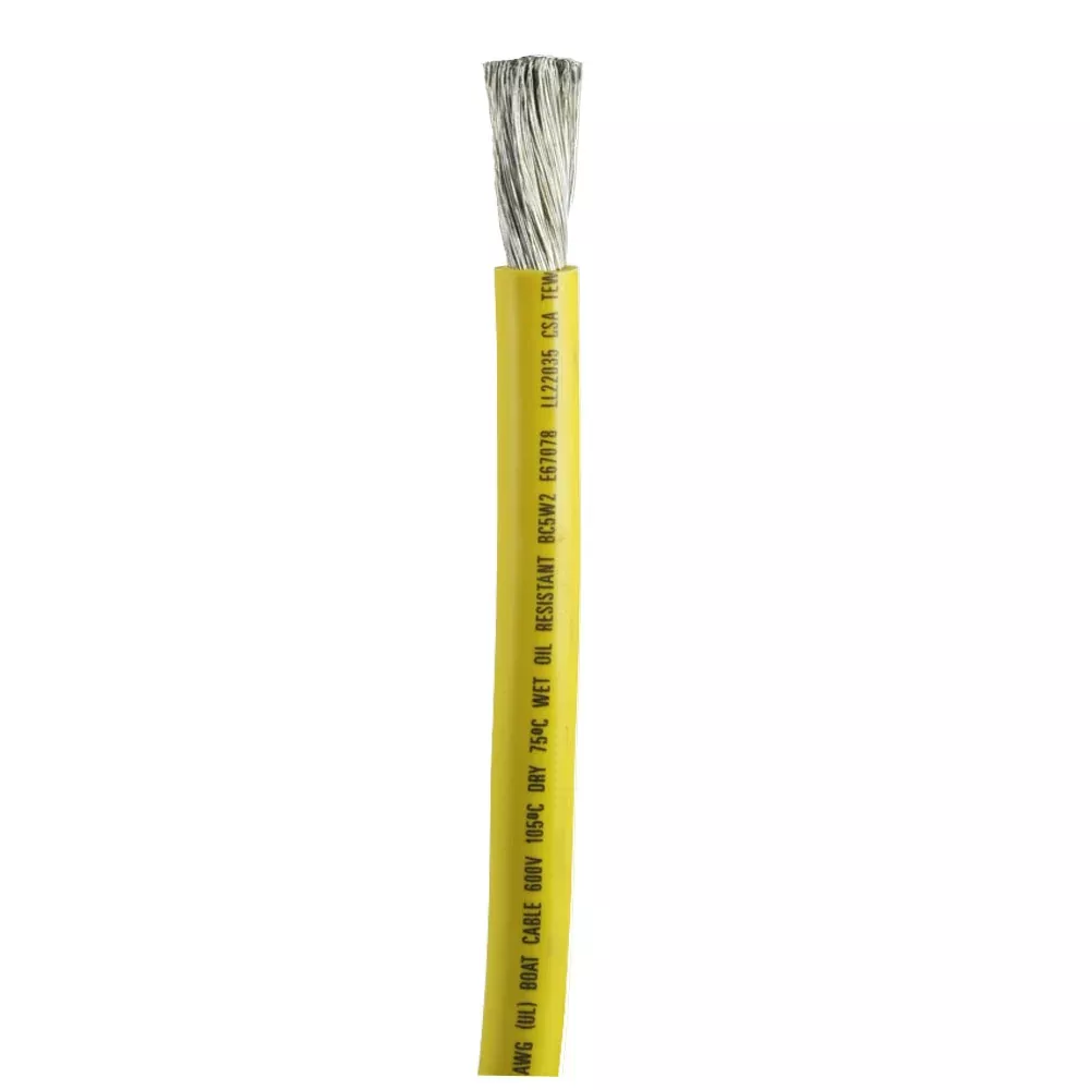 ancor-yellow-20-awg-battery-cable-sold-by-foot-1179ft Ancor Yellow 20 AWG Battery Cable Sold By The Foot 1179FT