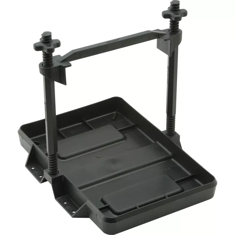 attwood-heavyduty-allplastic-adjustable-battery-tray-24-series-90975 Attwood HeavyDuty AllPlastic Adjustable Battery Tray 24 Series 90975