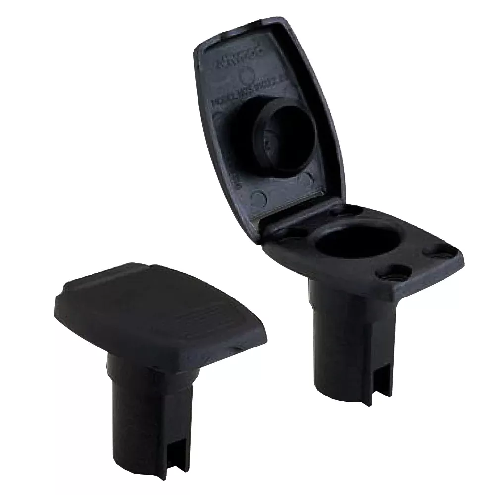 attwood-oval-2pin-base-fangled-pole-black-910227 Attwood Oval 2Pin Base fAngled Pole Black 910227