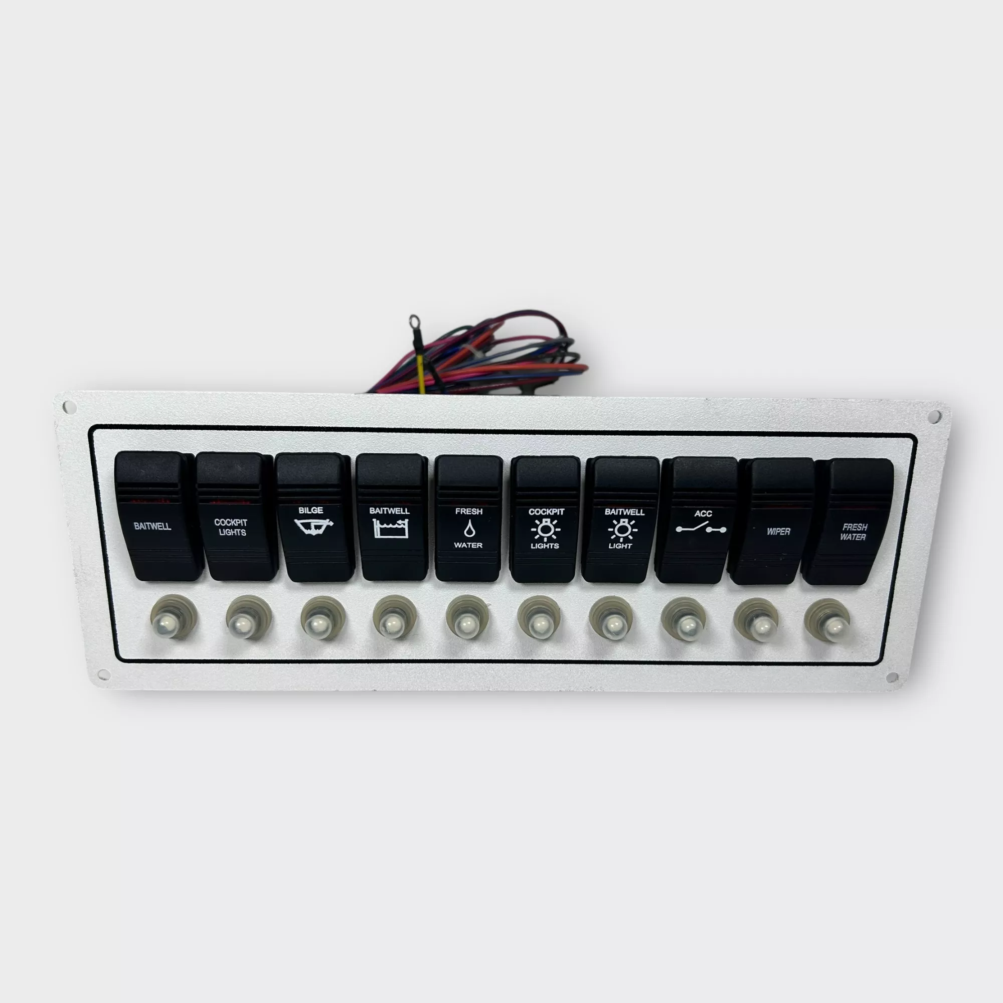 bh-electronics-220-04940-p-boat-switch-panel-10-button-proline-express-23 BH Electronics 220-04940-P, Boat Switch Panel 10 Button For PROLINE Express 23