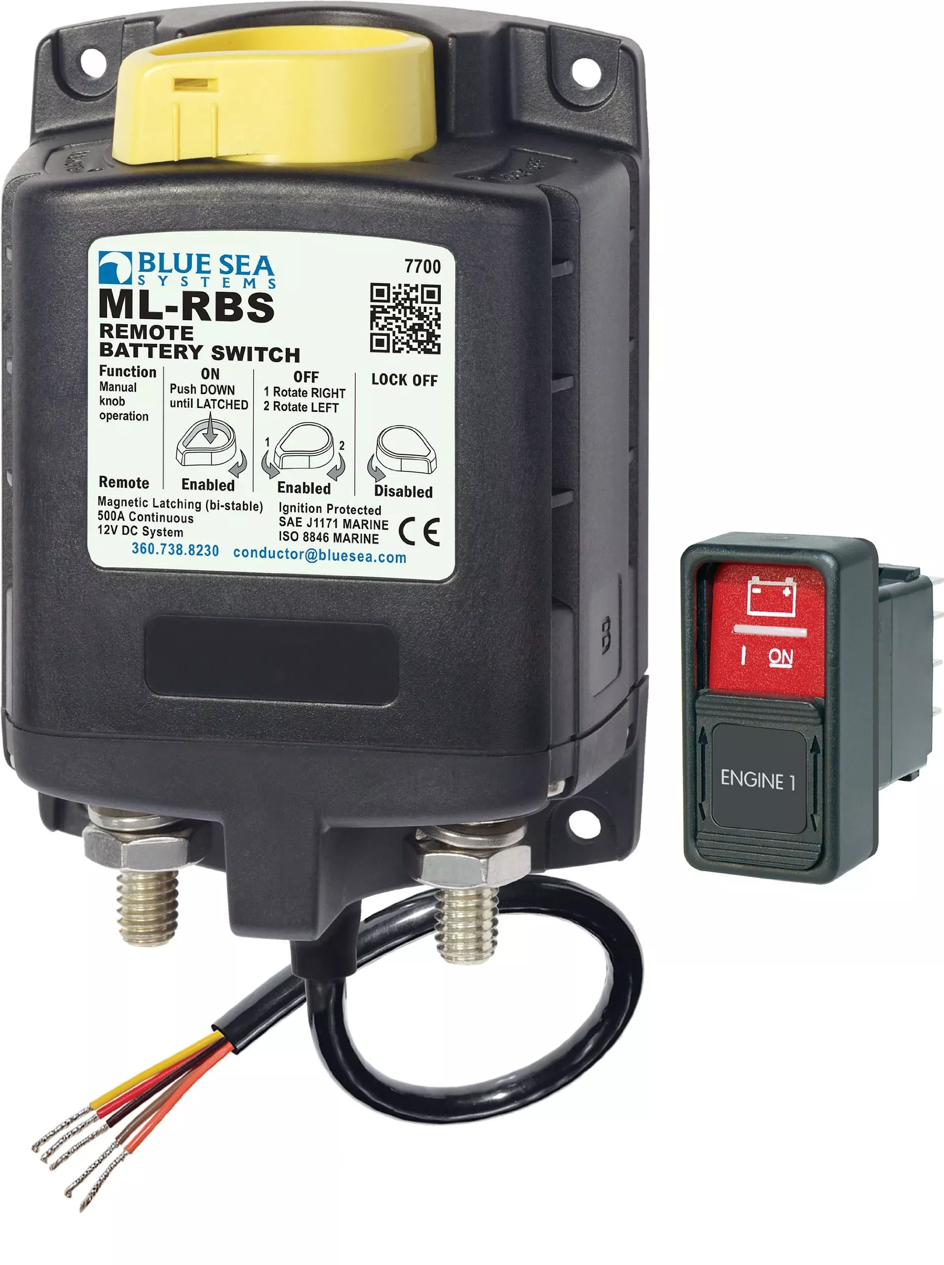 Blue Sea Remote Battery Switch ML-Series 7700