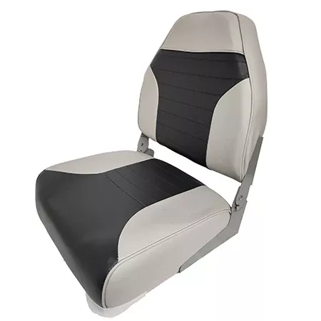 fold-down-high-back-boat-seat-horizon-boat-seats-1002-abc-grey-charcoal Fold Down High Back Boat Seat - Horizon Boat Seats - 1002-ABC GREY/CHARCOAL