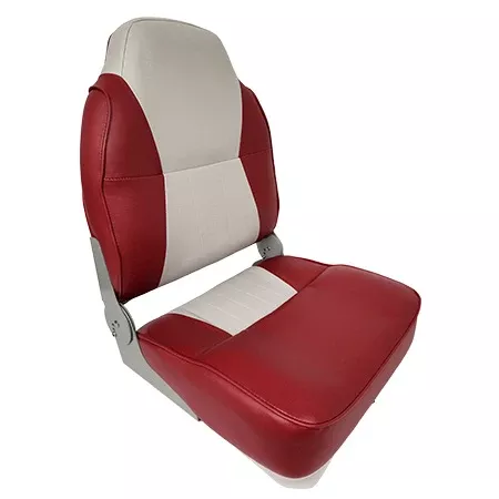 fold-down-high-back-boat-seat-horizon-boat-seats-1004-abe-grey-red Fold Down High Back Boat Seat - Horizon Boat Seats -1004-ABE GREY/RED