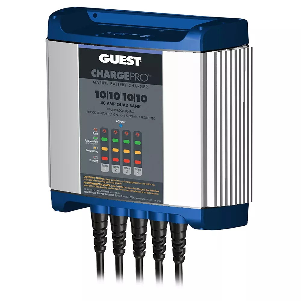 guest-onboard-battery-charger-40a-12v-4-bank-120v-input-2740a Guest OnBoard Battery Charger 40A 12V 4 Bank 120V Input 2740A