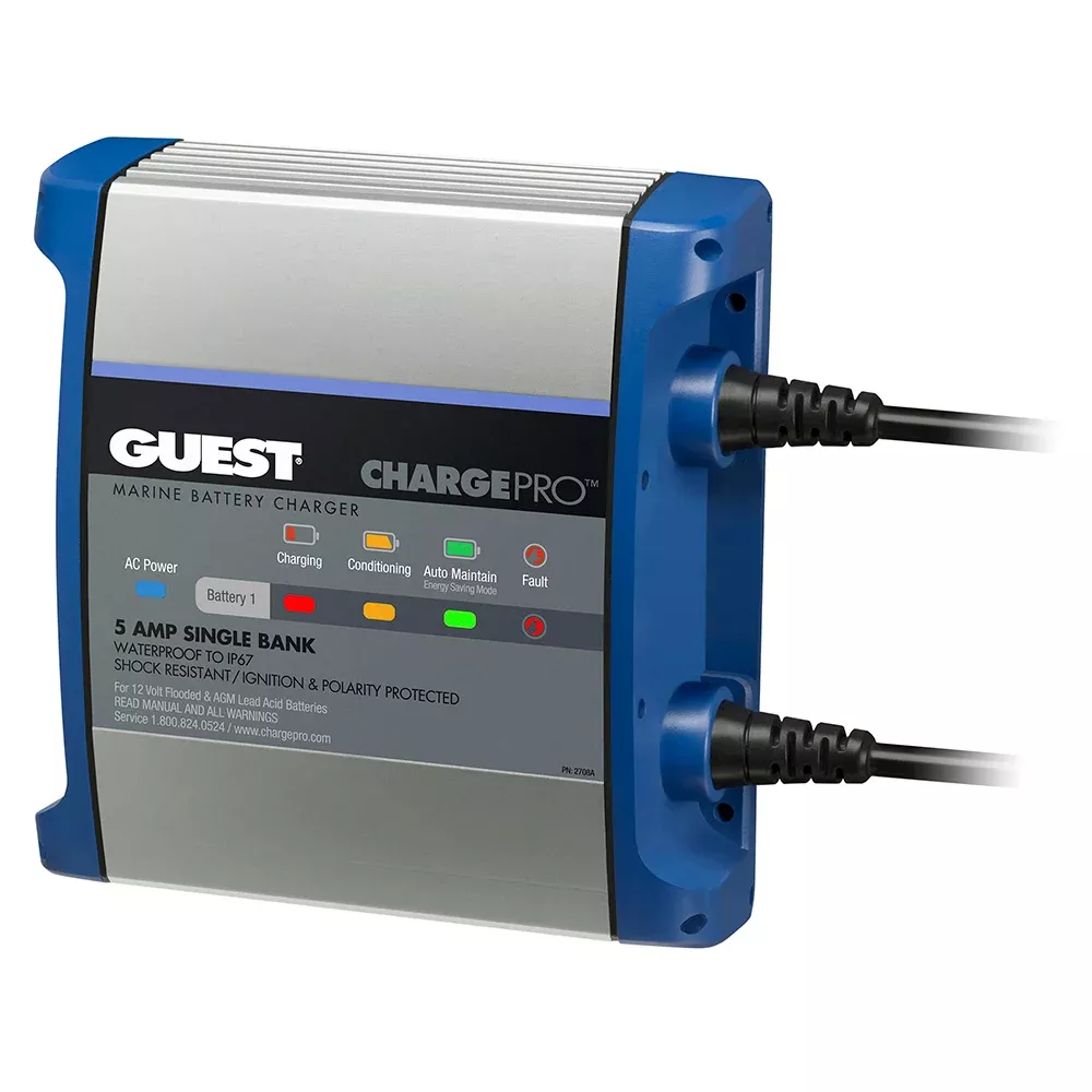 guest-onboard-battery-charger-5a-12v-1-bank-120v-input-2708a Guest OnBoard Battery Charger 5A 12V 1 Bank 120V Input 2708A