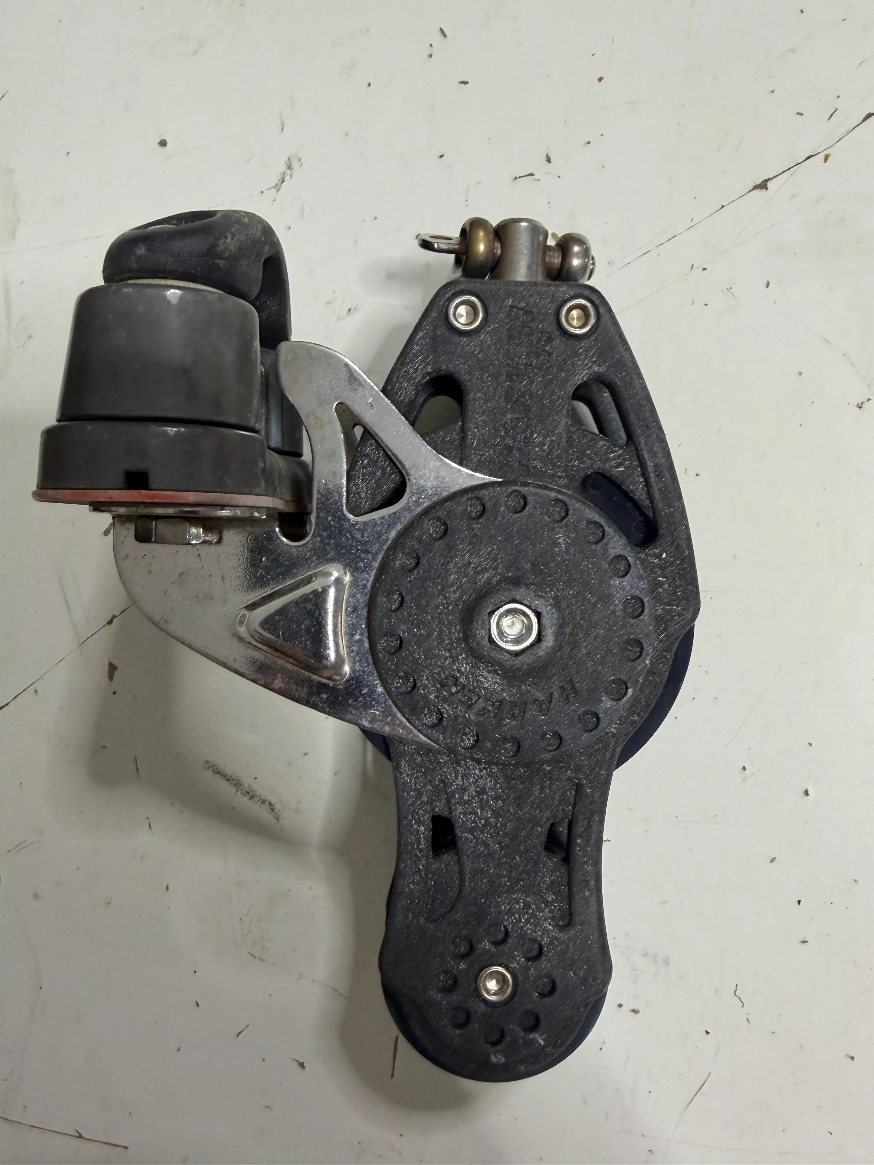 Harken 57C Fiddle Block With Cam Cleat - 7/16" Line