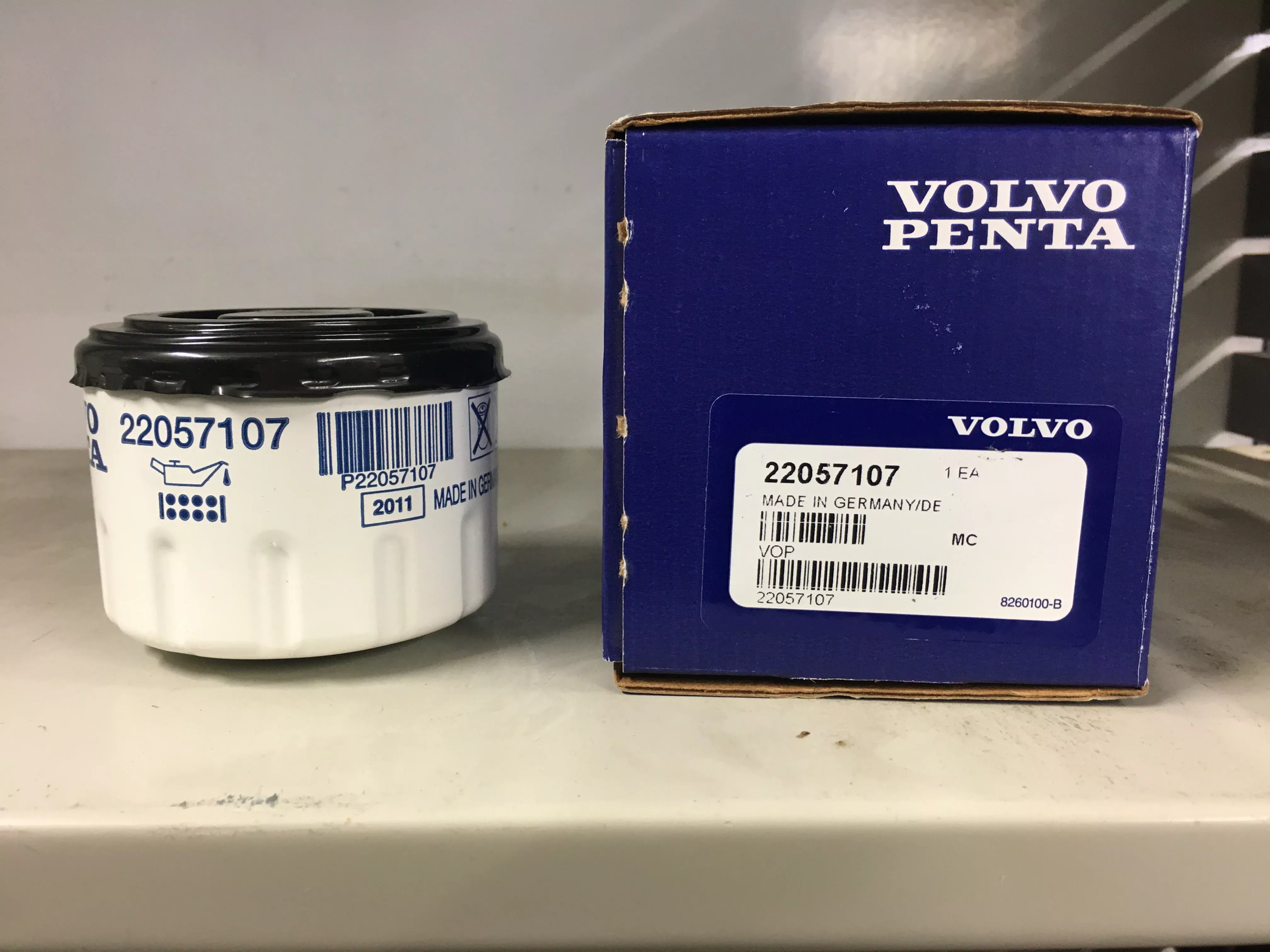 hatton-marine-volvo-penta-oil-filter-22057107 Hatton Marine - Volvo Penta Oil Filter 22057107