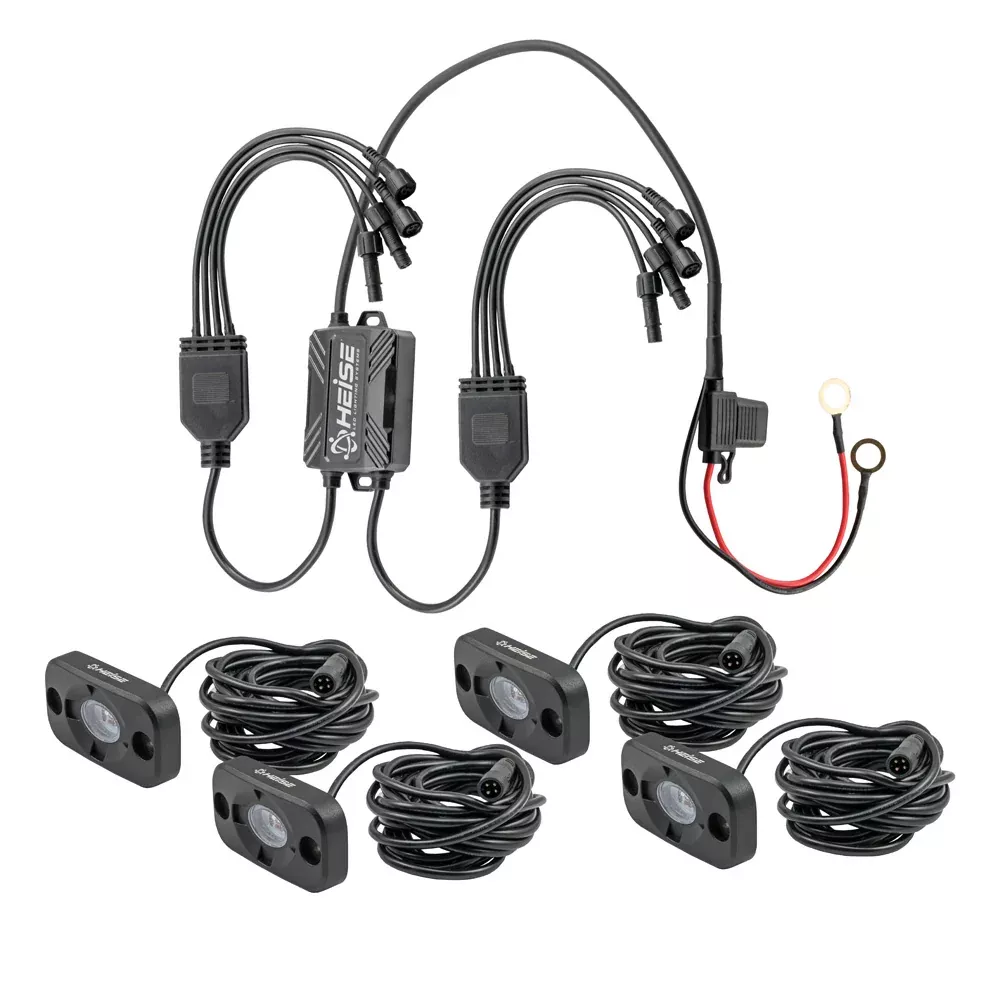 HEISE RGB Accent Lighting Kit 4 Pack HE4TLRGBK