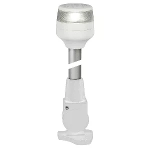 hella-marine-2nm-all-round-white-fold-down-pole-navigation-lamp Hella Marine 2nm All Round White Fold Down Pole Navigation Lamp