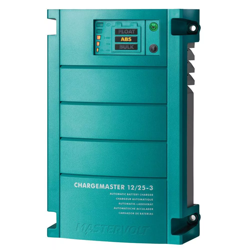 Mastervolt ChargeMaster 25 Amp Battery Charger 3 Bank 12V 44010250