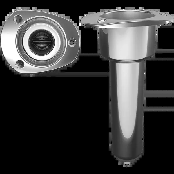 mate-series-0-degree-oval-top-316-stainless-drain-c2000d-rod-holder Mate Series 0 degree, Oval Top 316 Stainless Drain -C2000D Rod Holder