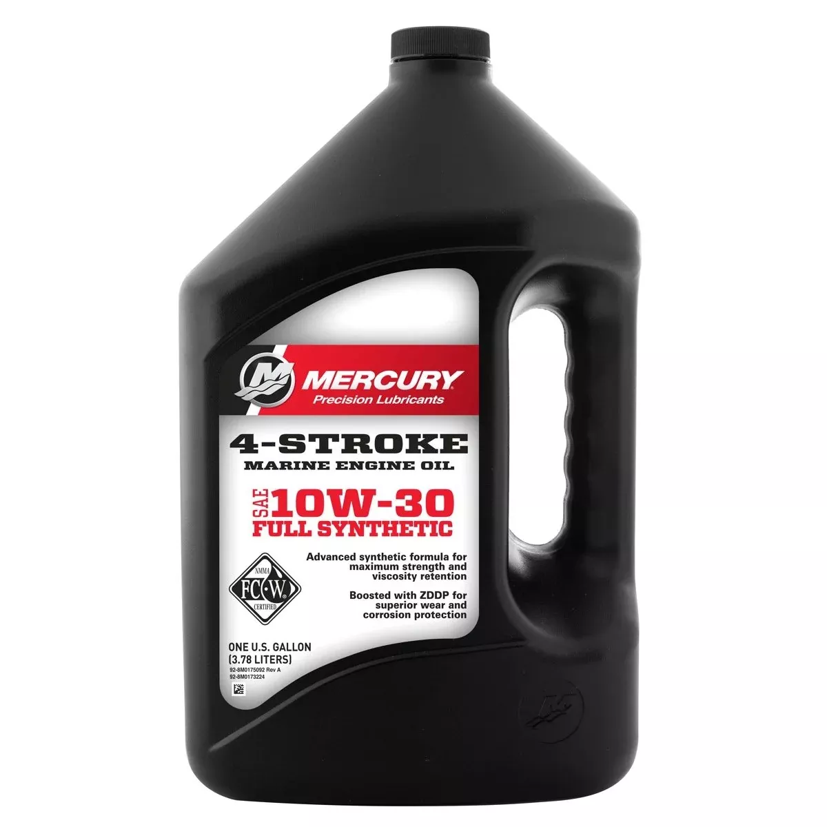 Mercury 10W-30 Full Synthetic Marine Oil 8M0173224 – 1 Gallon