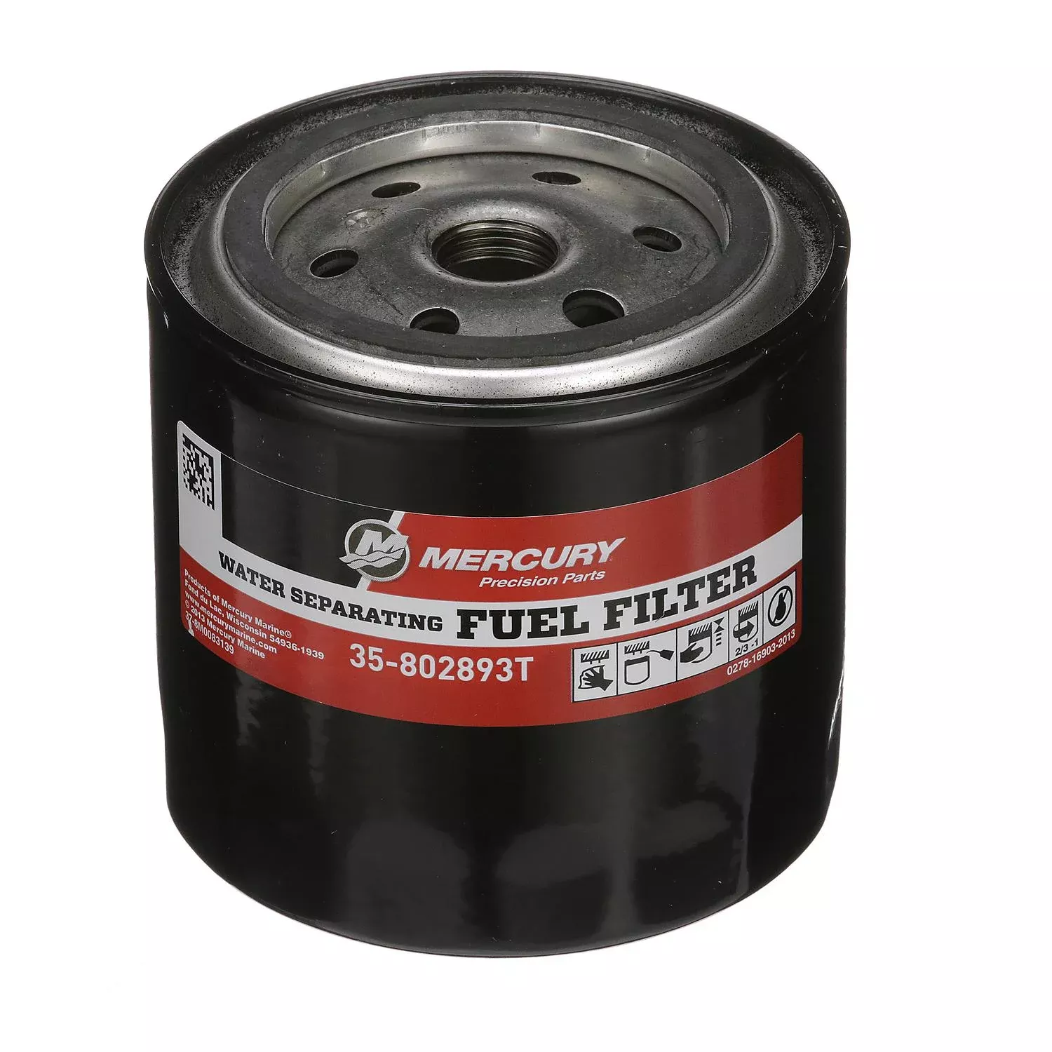 Mercury 802893T Water-Separating Fuel Filter – OEM