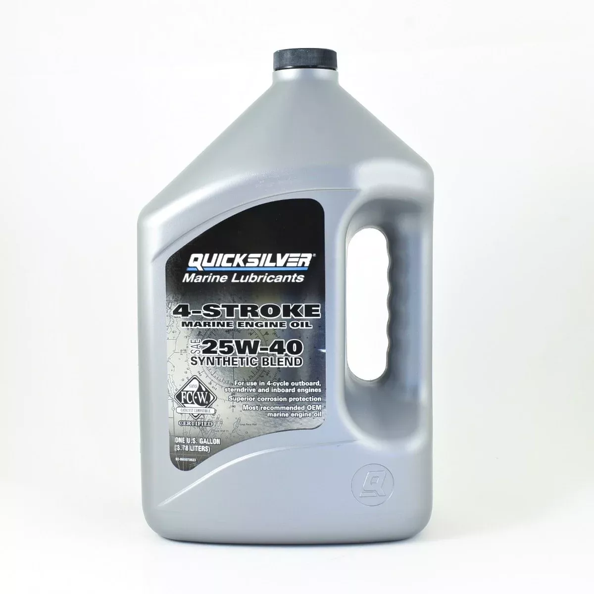 Mercury 8M0078623 25W-40 Synthetic Blend Marine Oil