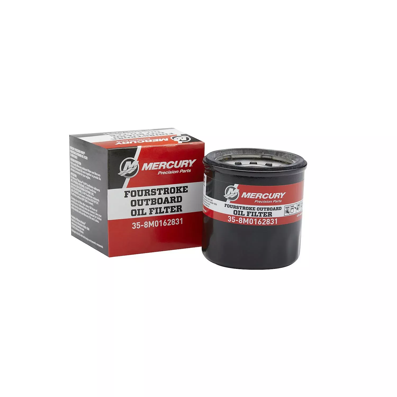Mercury Outboard Oil Filter 10-15 4-Stroke 8M0162831
