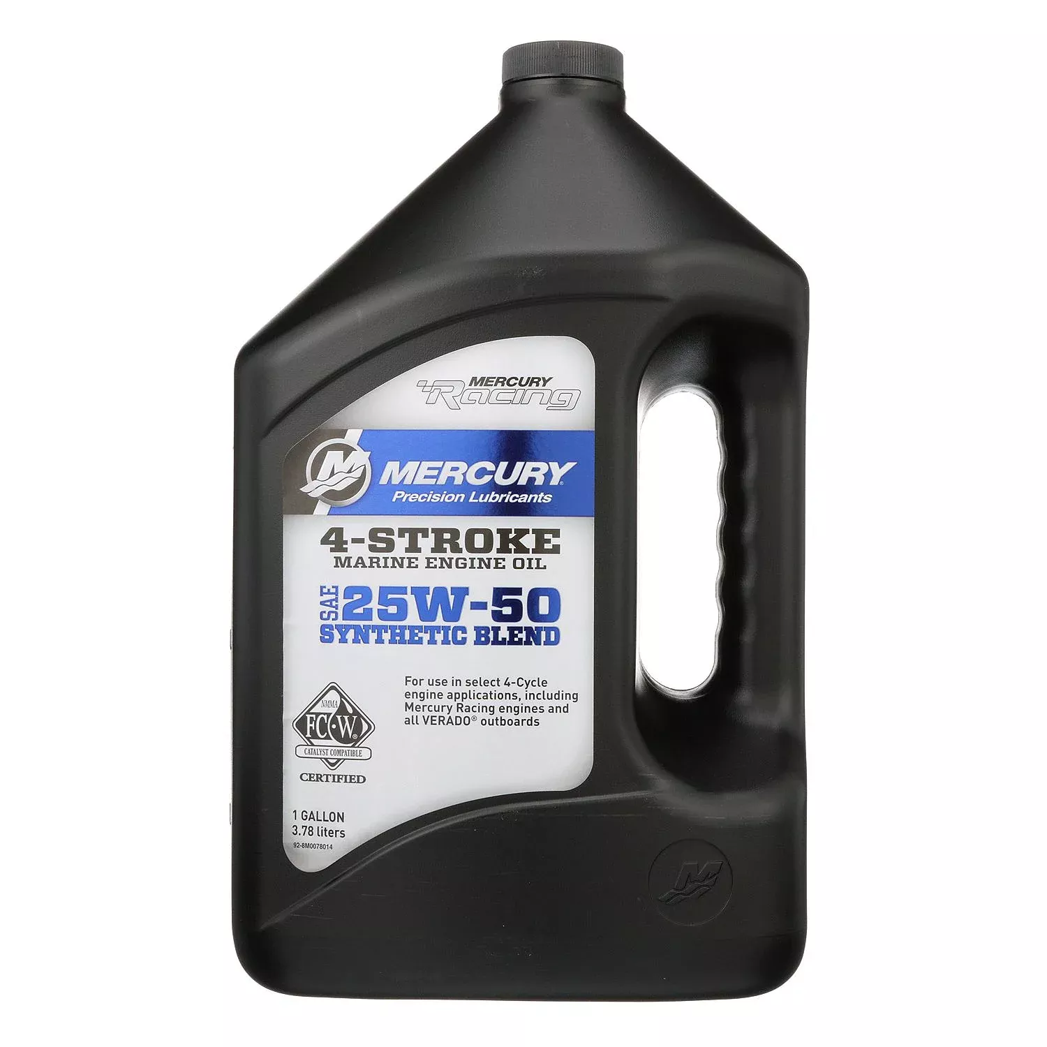 Mercury Verado Racing Oil 25W-50 Gallon 92-8M0078014