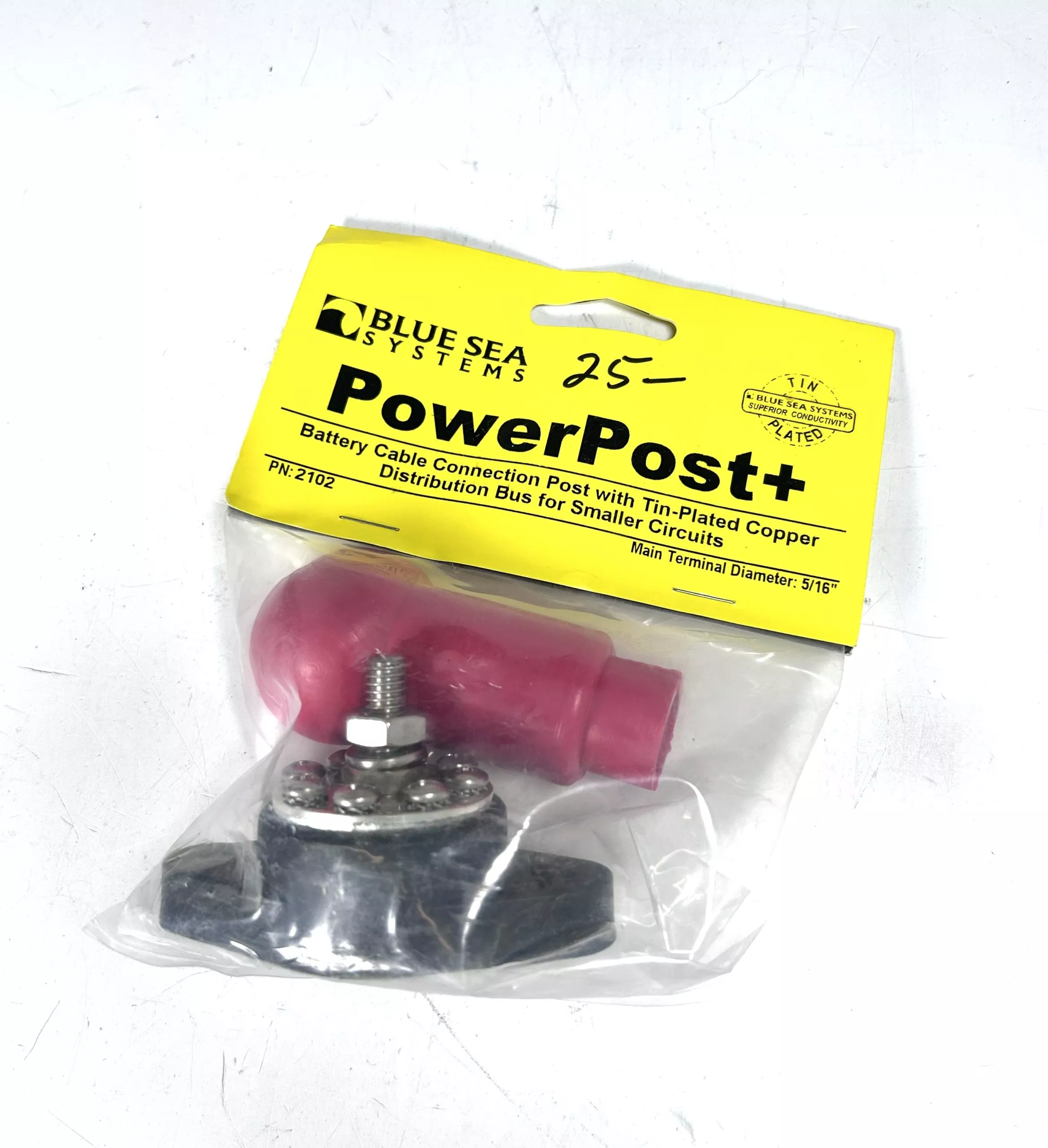 new-blue-sea-systems-2102-power-post-battery-cable-connection-post-5-16 -NEW- Blue Sea Systems 2102, Power Post+ Battery Cable Connection Post 5/16''
