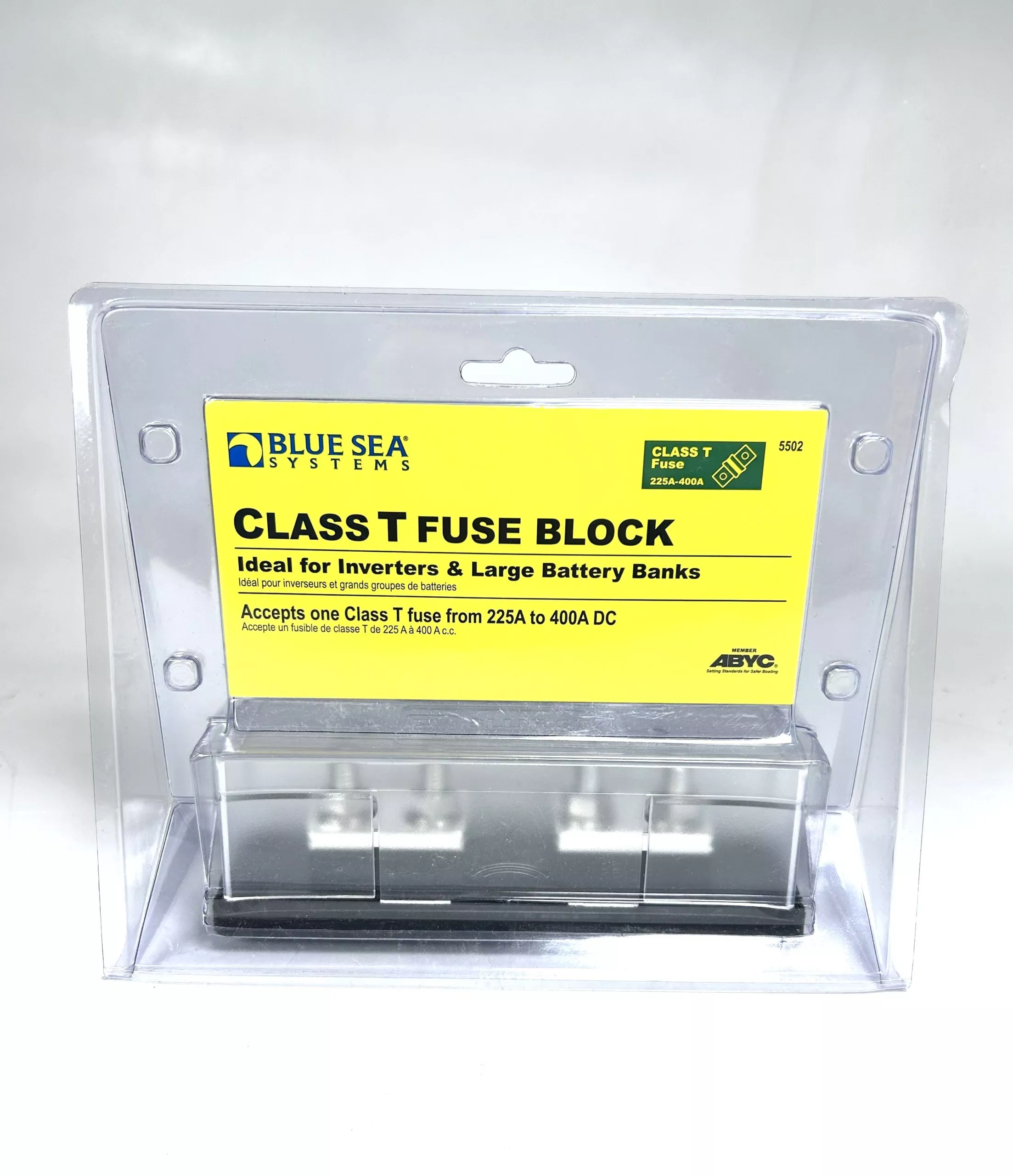 -NEW- Blue Sea Systems 5502, Class T Fuse Block 225A To 400A DC