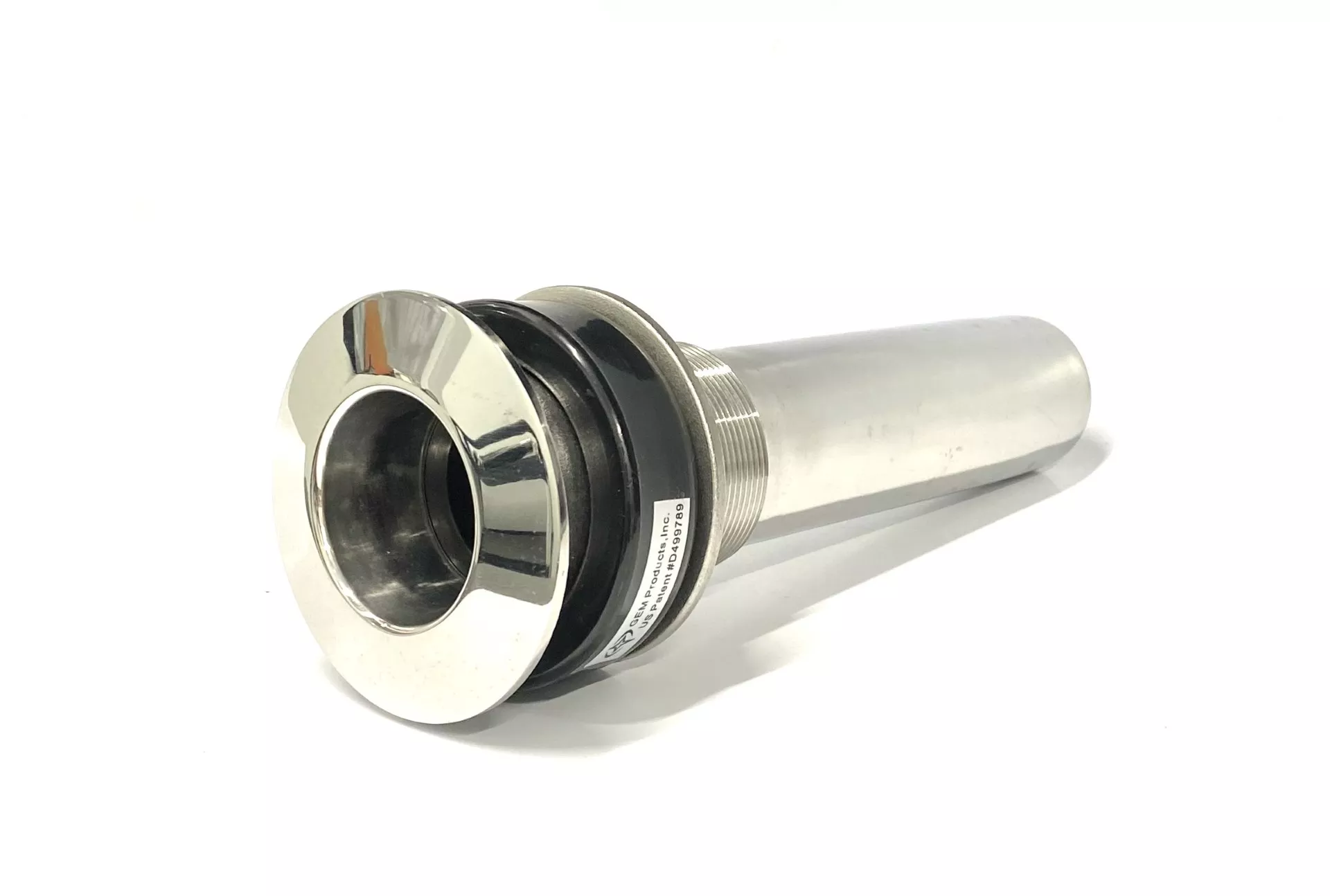 -NEW- GEMLUX 105512, Heavy Duty Rod Holder, Screwless, 0 Degree, Stainless Steel w/ Swivel