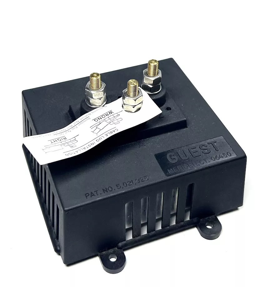 -NEW- Guest 2401A, Marine Battery Isolator, 70A, 12 / 24 Volt, 2 Battery, OEM